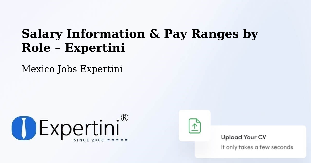 Salary Information & Pay Ranges – Acopinalco Del Peñón - Acopinalco Del Peñón, Mexico Jobs Expertini