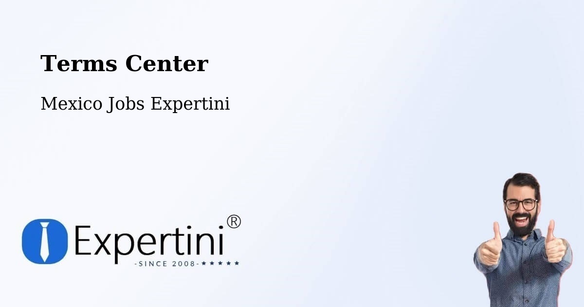 Terms of Service – Acopinalco Del Peñón - Mexico Jobs Expertini